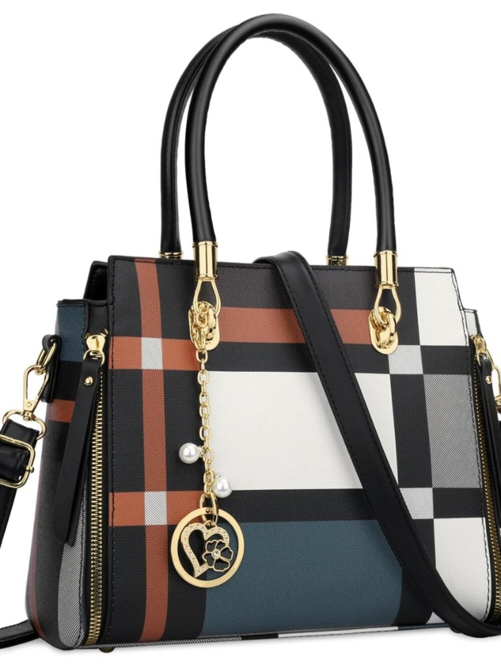 Women Satchel Purses and Handbags Handle Shoulder Bag